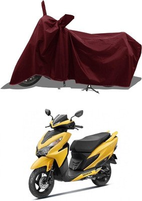 SK AUTO Two Wheeler Cover for Honda(Grazia BS6, Maroon)