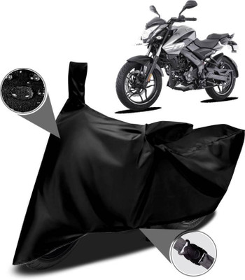smwzxyu Waterproof Two Wheeler Cover for Bajaj(Pulsar NS 160, Black, Red)