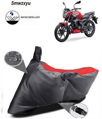 SK AUTO Waterproof Two Wheeler Cover for Universal For Bike(Red, Black)