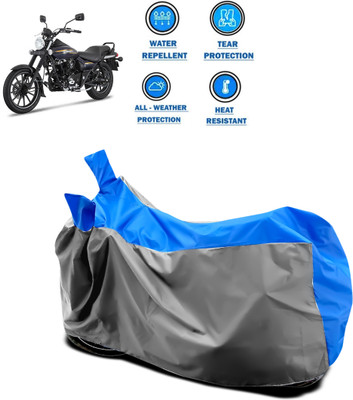 CODOKI Two Wheeler Cover for Bajaj(Avenger 150 Street, Grey)