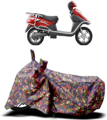 SUGASHRI Waterproof Two Wheeler Cover for Hero(Electric Cruz, Multicolor)