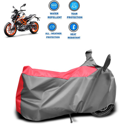 CODOKI Two Wheeler Cover for KTM(Duke 390, Grey)