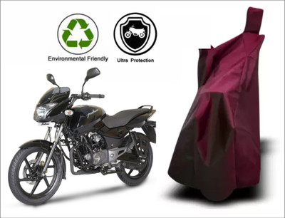 Mdstar Waterproof Two Wheeler Cover for Bajaj(Pulsar 150, Maroon)