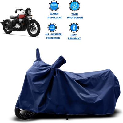 CODOKI Two Wheeler Cover for JAWA(42, Blue)