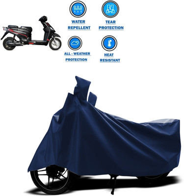 CODOKI Two Wheeler Cover for Hero(Electric NYX, Blue)
