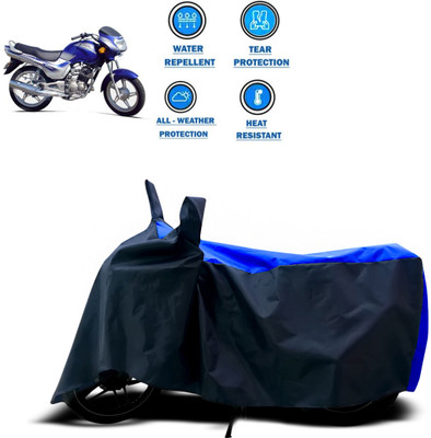 PAGORA Two Wheeler Cover for TVS(Victor GLX, Blue)
