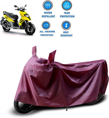 CODOKI Waterproof Two Wheeler Cover for Aprilia(Storm 125, Maroon)