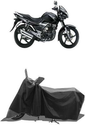 SUGASHRI Waterproof Two Wheeler Cover for Suzuki(GS, Grey, Black)