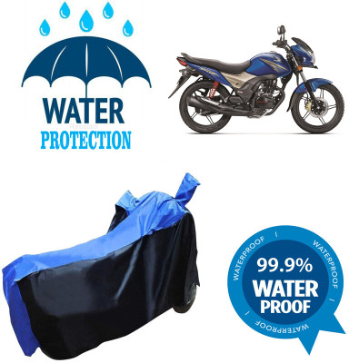 Mdstar Waterproof Two Wheeler Cover for Honda(CB Shine, Multicolor)