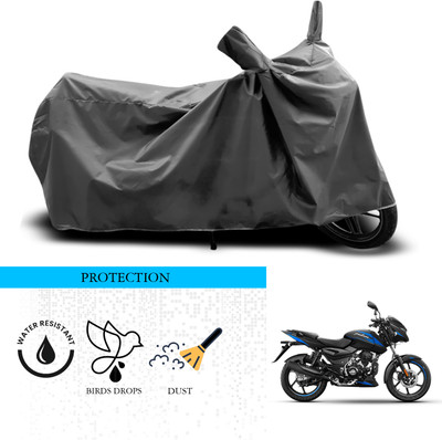 ANTHUB Waterproof Two Wheeler Cover for Bajaj(Pulsar 125 Neon, Grey)
