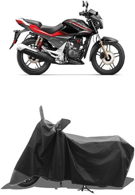 SUGASHRI Waterproof Two Wheeler Cover for Honda(CBZ Extreme, Grey, Black)