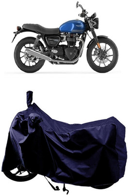 SUGASHRI Waterproof Two Wheeler Cover for Triumph(Street Triple RS, Blue)