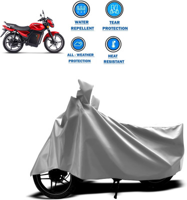 CODOKI Two Wheeler Cover for Universal For Bike(Silver)