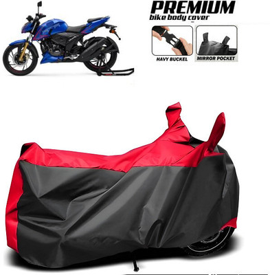SK AUTO Waterproof Two Wheeler Cover for TVS(Red)