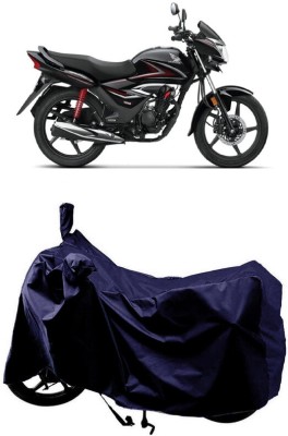 SUGASHRI Waterproof Two Wheeler Cover for Honda(CB Shine, Blue)