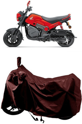 SUGASHRI Waterproof Two Wheeler Cover for Indian(NV, Maroon)