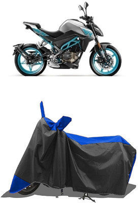 SUGASHRI Waterproof Two Wheeler Cover for CFMoto(300NK, Blue, Black)
