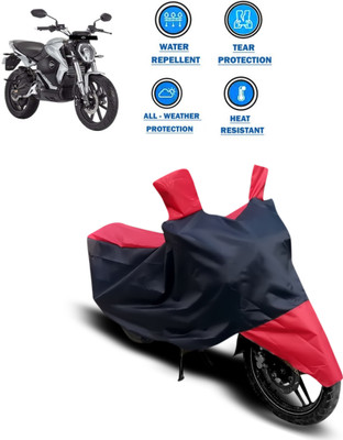 PAGORA Two Wheeler Cover for Revolt(RV 300, Red)