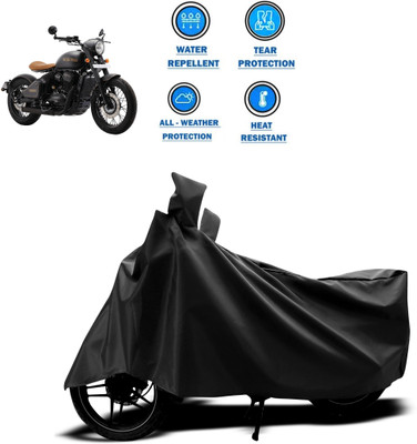 PAGORA Waterproof Two Wheeler Cover for JAWA(Black)