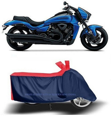 DSAMI Two Wheeler Cover for Suzuki(Intruder M1800R, Blue)