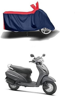 SK AUTO Waterproof Two Wheeler Cover for Honda(Activa 125, Blue, Red)