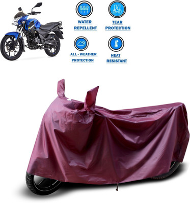 PAGORA Waterproof Two Wheeler Cover for Bajaj(Discover, Maroon)