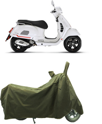 Coxtor Waterproof Two Wheeler Cover for Vespa(GTS Super 125, Gold)
