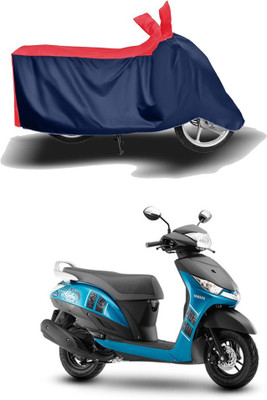 SK AUTO Two Wheeler Cover for Yamaha(Alpha, Red, Blue)