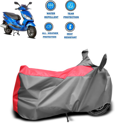 CODOKI Two Wheeler Cover for Bajaj(Blade 125, Grey)