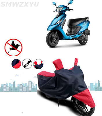 SK AUTO Waterproof Two Wheeler Cover for Yamaha, TVS(Zest, Red)