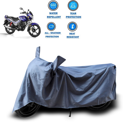 CODOKI Two Wheeler Cover for TVS(Star City Plus, Grey)