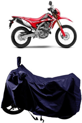 SUGASHRI Waterproof Two Wheeler Cover for Honda(CRF 250 L, Blue)