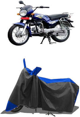 SUGASHRI Waterproof Two Wheeler Cover for Kinetic(Boss, Blue, Black)