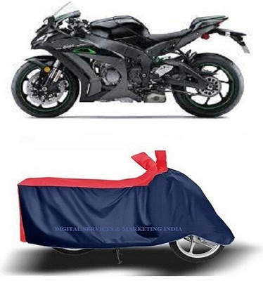 DSAMI Two Wheeler Cover for Kawasaki(Ninja ZX-10R SE, Blue)