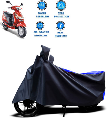 CODOKI Two Wheeler Cover for Mahindra(Duro DZ, Blue)