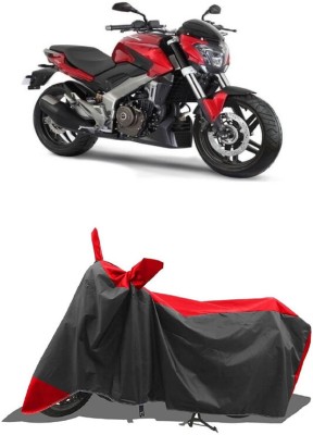 SUGASHRI Waterproof Two Wheeler Cover for Bajaj(Pulsar 250, Red, Black)