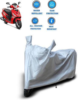 PAGORA Two Wheeler Cover for Hero(Maestro Edge, Silver)