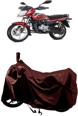 SUGASHRI Waterproof Two Wheeler Cover for Bajaj(Platina 100 DTS-i, Maroon)