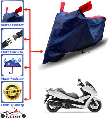 SK AUTO Two Wheeler Cover for Honda(Forza 300, Red, Blue)