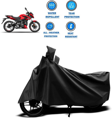 PAGORA Two Wheeler Cover for Bajaj(Black)