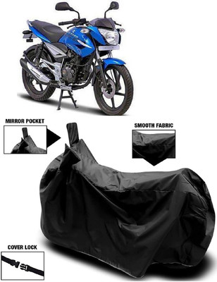 MMSSTAR Waterproof Two Wheeler Cover for Bajaj(XCD 135, Black)