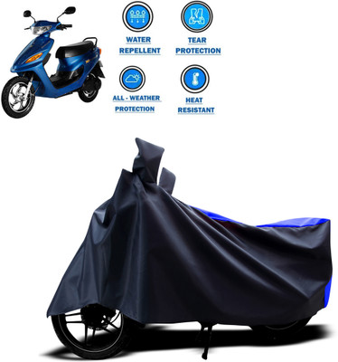 CODOKI Two Wheeler Cover for Indus(Yo Spark, Blue)