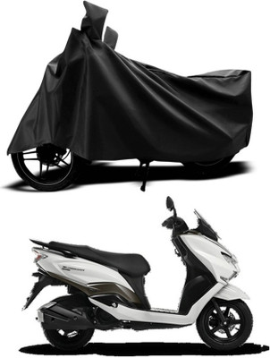 SK AUTO Two Wheeler Cover for Suzuki(Burgman Street, Black)