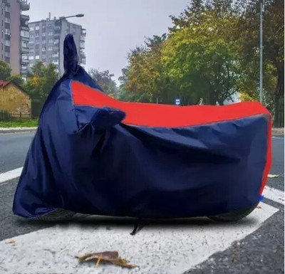 SK AUTO Waterproof Two Wheeler Cover for TVS(Red, Blue)