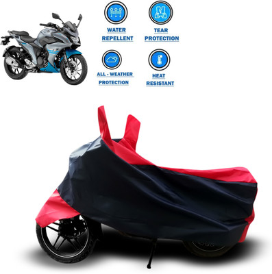 CODOKI Two Wheeler Cover for Yamaha(Fazer 25, Red)