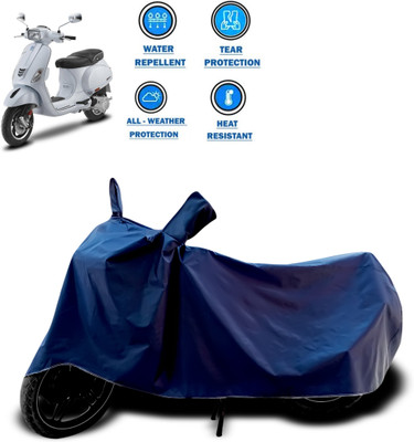 PAGORA Two Wheeler Cover for Piaggio(Vespa SXL, Blue)
