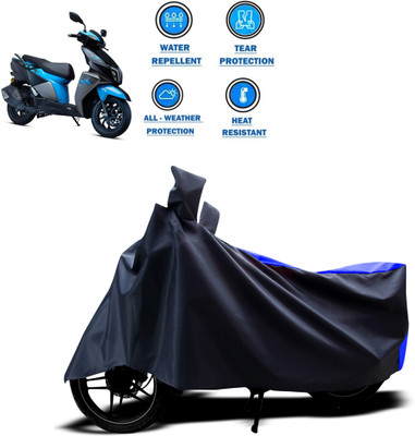 CODOKI Two Wheeler Cover for TVS(Ntorq 125, Blue)