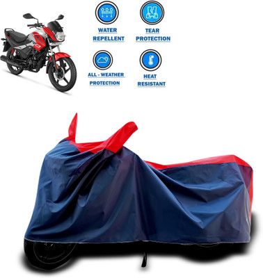 CODOKI Two Wheeler Cover for Hero(Passion Pro i3S, Red)