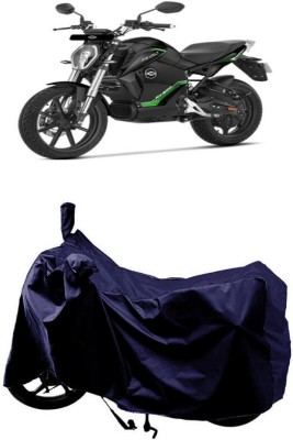 SUGASHRI Waterproof Two Wheeler Cover for Revolt(RV 300, Blue)