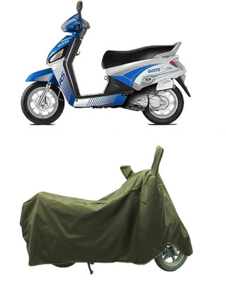 Coxtor Waterproof Two Wheeler Cover for Mahindra(Gusto Electric BS6, Gold)